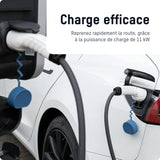 Câble de charge Type 2 11KW pour véhicule électrique - 7,5 m