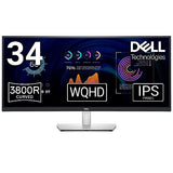 DELL P Series P3424WE écran plat de PC 86,7 cm (34.1") 3440 x 1440 pixels 4K Ultra HD LCD Noir