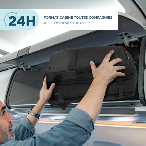 Trendy 24h Backpack 14-16" Black - 25L - Main Fabric 100% R