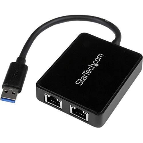 USB 3 Dual Port Gigabit Ethernet Adapter