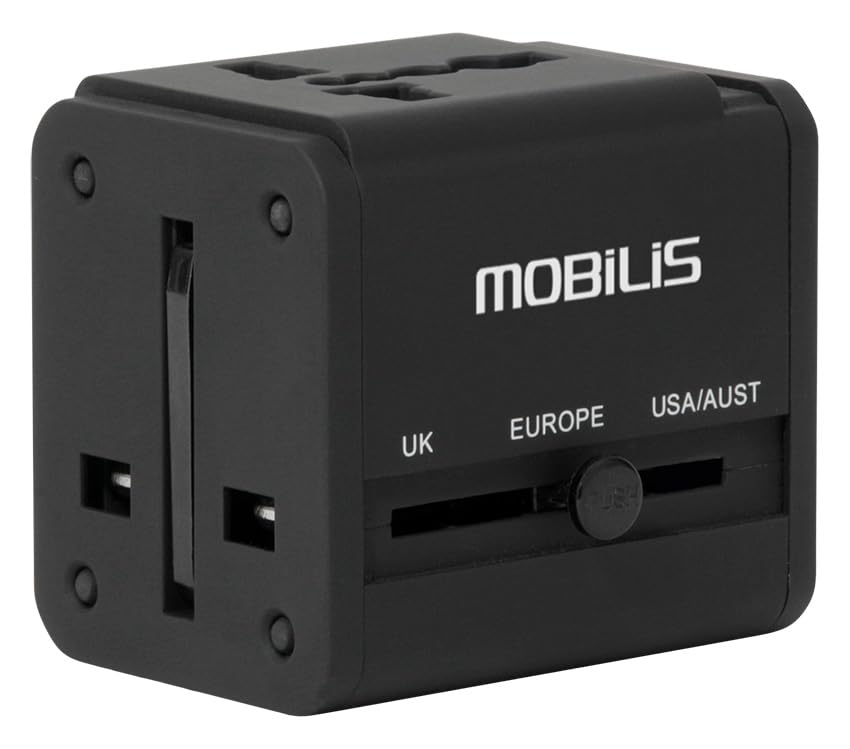 Worldwide Travel Adaptor 2 USB 100-240