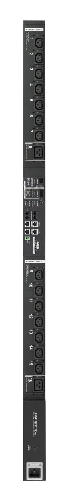 Aten PE8216G PDU Vertical 16 prises Control+Mesure par prise