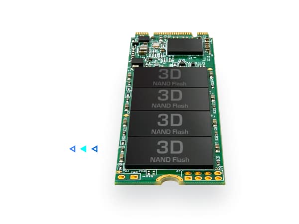 TRANSCEND 960Go SSD Interne M.2 2280 SSD SATA3 puce TLC Pour Ultrabook