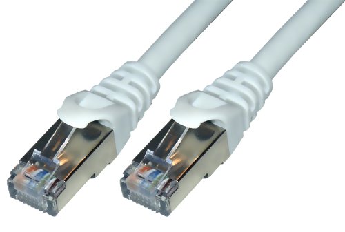 MCL FTP6-0.3M/W - Câble CAT 6 RJ45 F/UTP - 0.3m Blanc