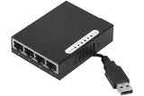 DEXLAN SWITCH 5p10/100 ALIM USB + FIX. MAGNETIQUE
