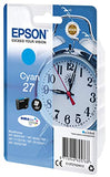 EPSON 1LB 27 ink cartridge cyan standard capacity 3.5ml 350 pages 1-pack RF-AM blister - DURABrite ultra ink w/s