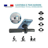 MOBILIS Support pour guidon de vélo U.FIX pour smartphone - Noir