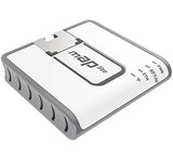 Mikrotik mAP lite Blanc Connexion Ethernet, supportant l'alimentation via ce port (PoE)