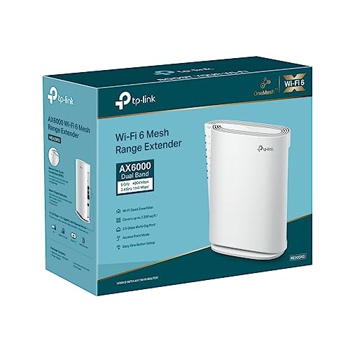 AX6000 Wi-Fi 6 Range Extender SPEED: 114