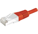 DEXLAN Cordon RJ45 catégorie 6A S/FTP rouge - 3 m