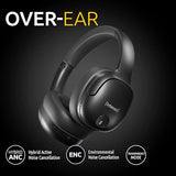 INTENSO Casque OVER-EAR sans fil, noir