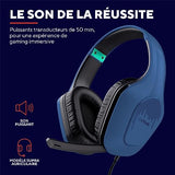 TRUST  Casque gaming ZIROX - Blue