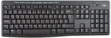 Logitech 920-004508 clavier Souris incluse Maison RF sans fil QWERTY US International Noir
