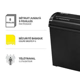 FELLOWES Destructeur Coupe Droite Powershred® P-25S