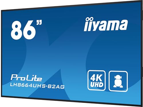 IIYAMA- Afficheur professionnel 86   LH8664UHS-B2AG