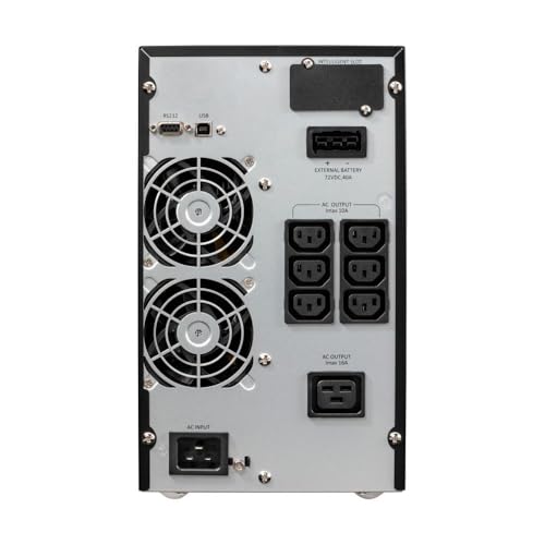 Eaton 9E3000I alimentation d'énergie non interruptible Double-conversion (en ligne) 3000 VA 2400 W 7 sortie(s) CA