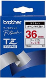 Ruban laminé standard BROTHER Noir/Blanc 9mm - TZE-221