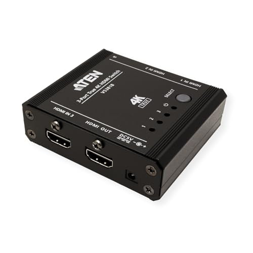 3-Port True 4K HDMI Switch