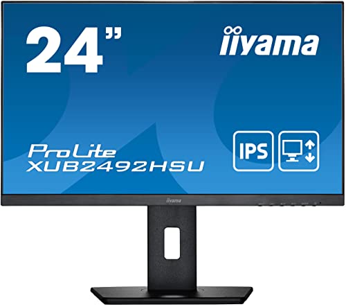 IIYAMA- Moniteur 24" pied réglable PROLITE XUB2492HSU-B5