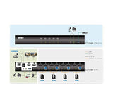 ATEN CS1844 KVM Double écran HDMI 4K/USB 3.0 4 Ports + audio