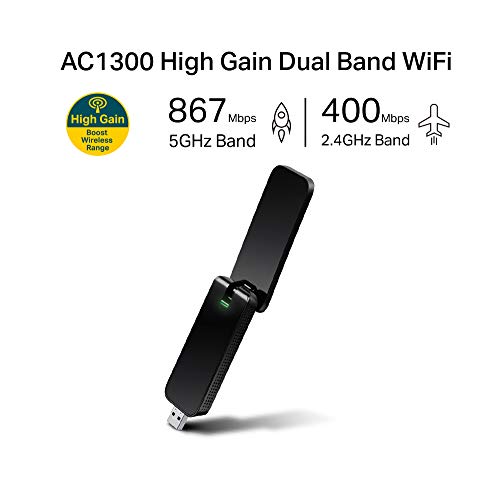 AC1300 Dual Band Wireless USB Adapter