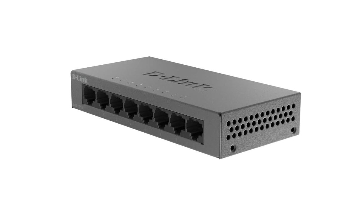 D-LINK 8-Port Layer2 Gigabit Light Switch without IGMP