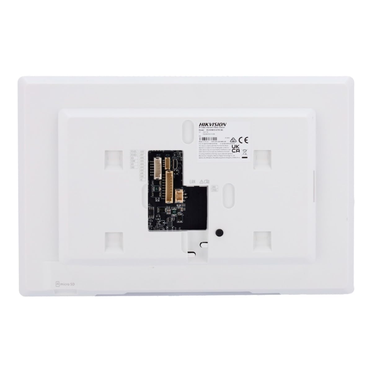 Interphone Hikvision DS-KH9510-WTE1(B) Blanc 1 Pièce
