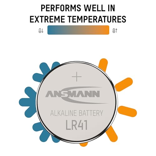 ANSMANN Piles alcalines 5015332 LR41 blister de 1