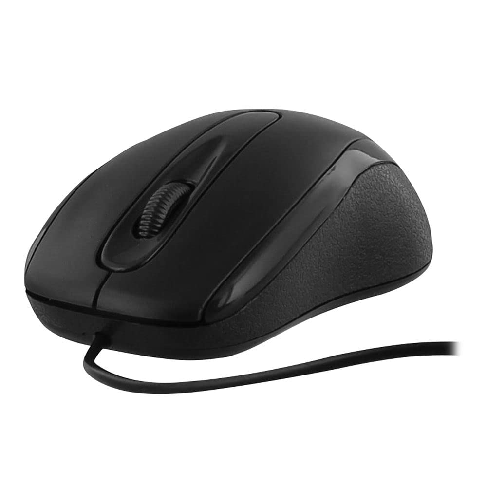TNB BRIDGE - Wired mouse + keyboard AZERTY- black (FR)