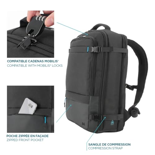 Trendy 24h Backpack 14-16'' Black - 25L