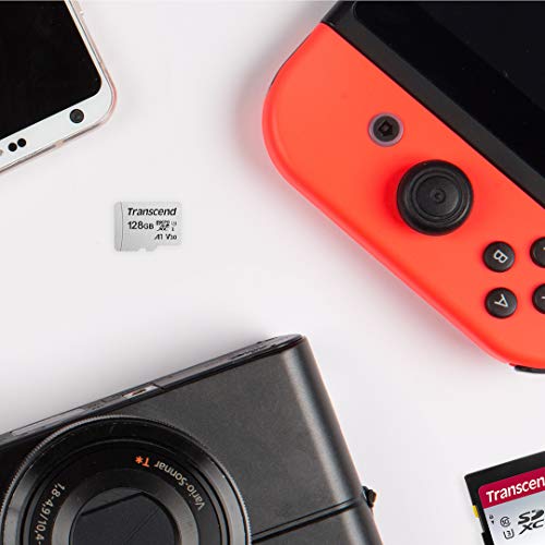 TRANSCEND 64Go UHS-I U1 microSD sans adaptateur SD pour smartphone / tablette