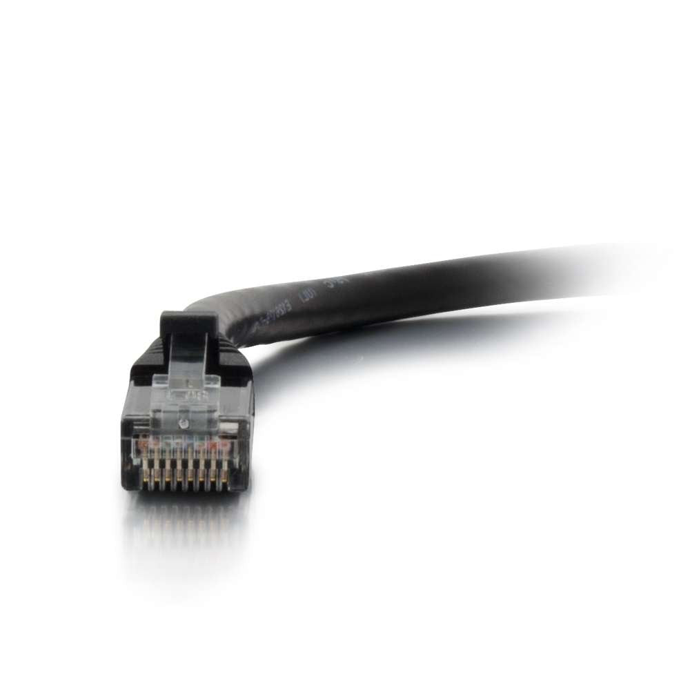 Cbl/10M Black CAT6PVC SLess UTP CB