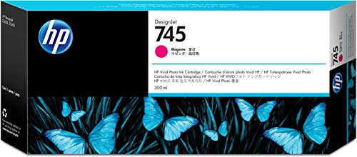 HP 745 original Ink cartridge F9K00A Chromatic Red 130 ml