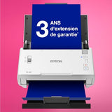 EPSON WorkForce DS-410 Document scanner Contact Image Sensor CIS Duplex A4 600x600dpi 26ppm ADF 50sheets 3000scans/d USB 2.0