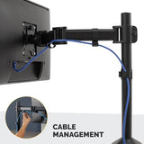 FELLOWES Reflex Bras pour moniteur simple série