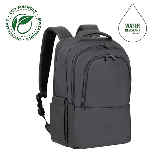 Sac à dos pro 15,6" passant valise Polyester ECO enduit noir