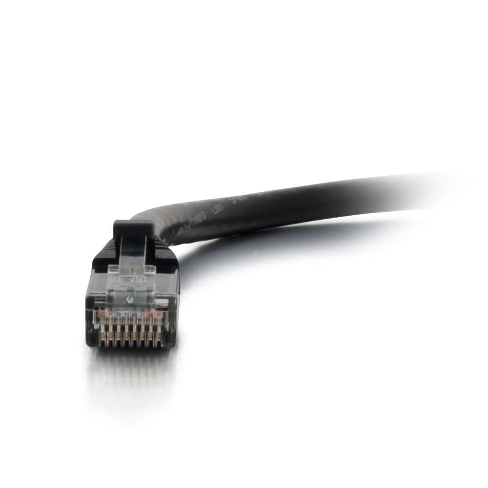 Cbl/0.3M Black CAT6 Snagless UTP Patch
