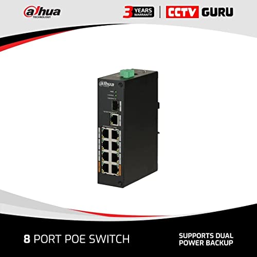 DAHUA- Switch PoE 8 ports DH-PFS3110-8ET-96