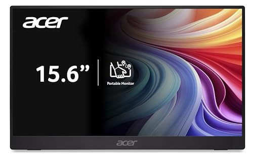 ACER Moniteur Portable PM161QB1bmiuux 15.6p LED IPS 16:9 FHD 60Hz Dalle Flat HDMI 1.4 + 2xType-C Garantie 2ans Standard