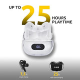 INTENSO Ecouteurs BUDS PLUS sans fil, blancs