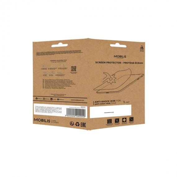 MOBILIS Protège-écran anti-chocs IK06 pour iPad 10.2"(9/8/7ème gén)