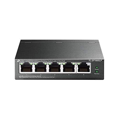 TP-LINK TL-SF1005LP SWITCH 5 PORTS 10/100 dont 4 PoE 41W