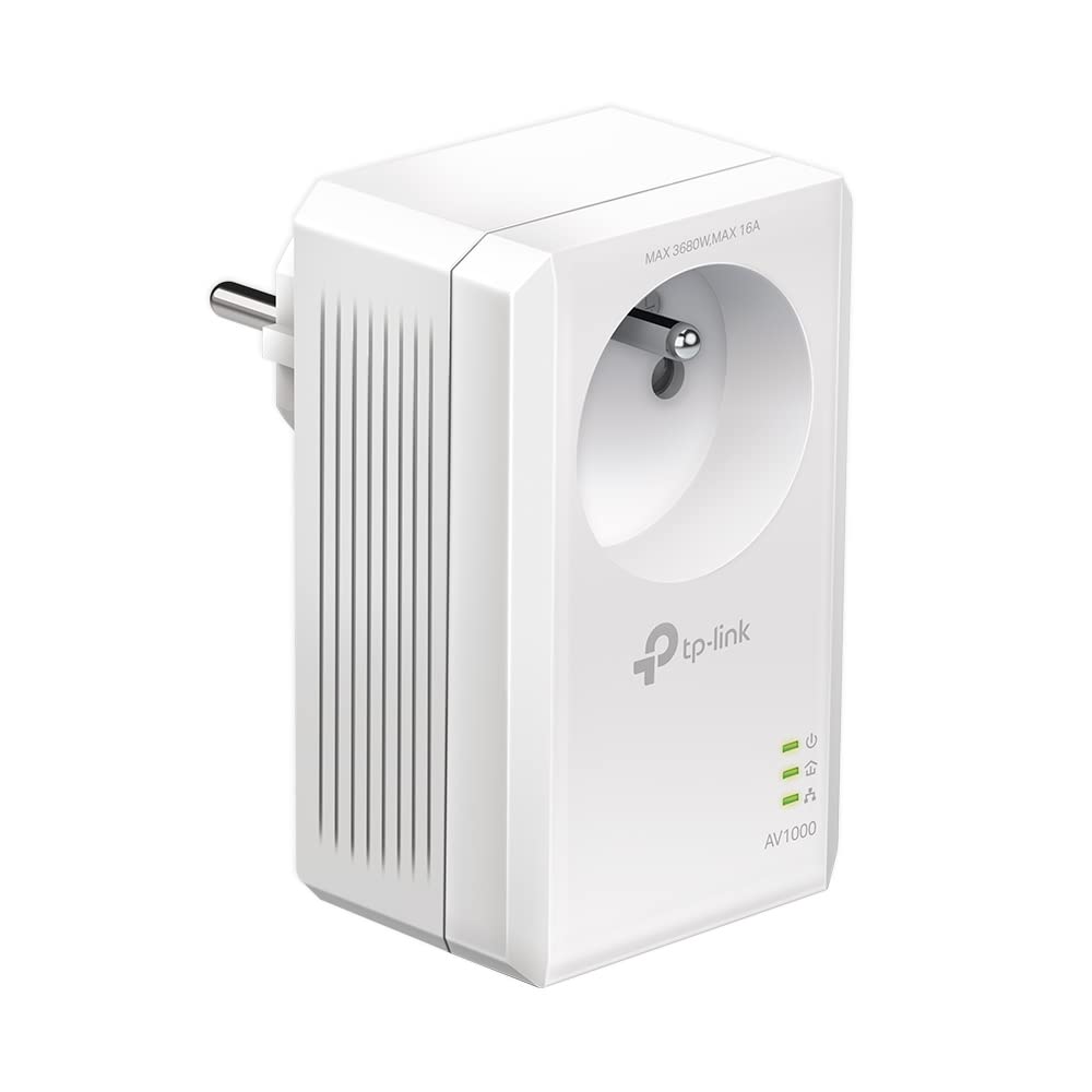 TP-LINK TL-PA7017P Boitier CPL AV1000 seul à prise Gigogne