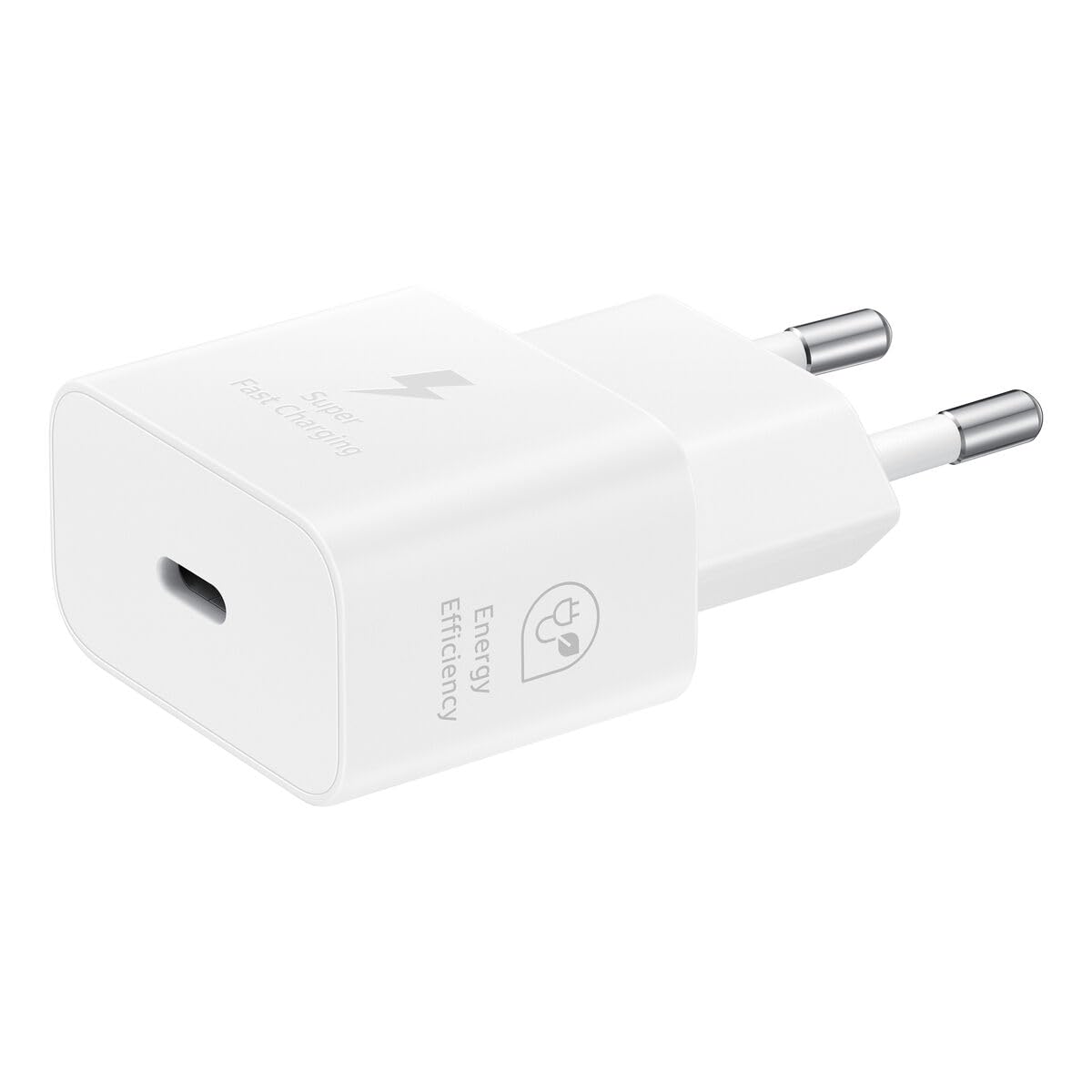 SAMSUNG fast charger USB-C 25W without data cable white
