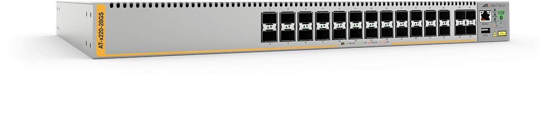 Switch L3, 28 emplacements SFP 100/1000Base-X, alim 230 VAC