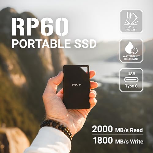 PNY SSD externes PSD0CS3060-1TB-RB1 To