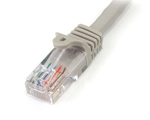 15m Gray Snagless Cat5e Patch Cable