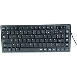 Clavier compact usb noir