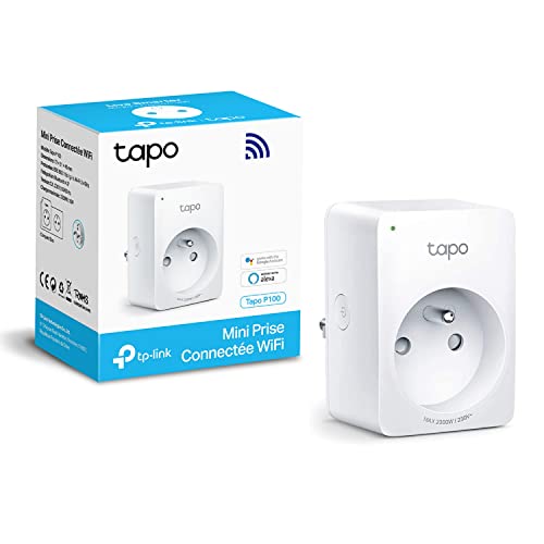 TP-Link TAPO P100M Prise intelligente 2300 W Maison, Bureau Blanc