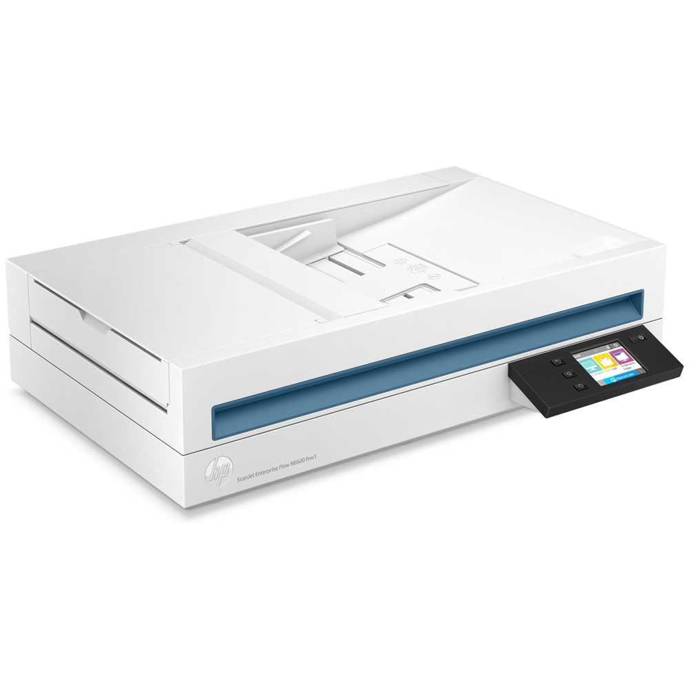 HP ScanJet Enterprise Flow N6600 fnw1 scanner à plat Réseau/USB A4 avec chargeur auto de 100 feuilles - jusqu’à 50 ppm/100ipm